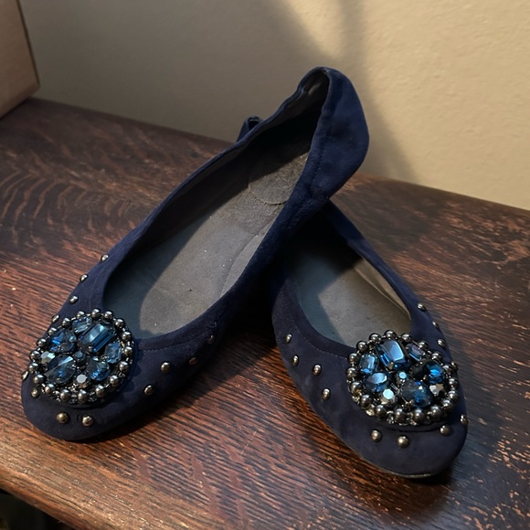 Gorgeous Royal Blue Gemstone Flats  - Final price drop - Picture 3 of 12